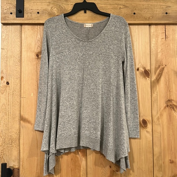 Altar’d state knit flowy long sleeve sweater - Picture 1 of 4